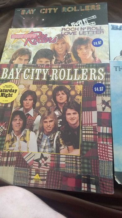 Продам ретро пластинки  USA первоиздания Boy City Rollers 5 альбомов
