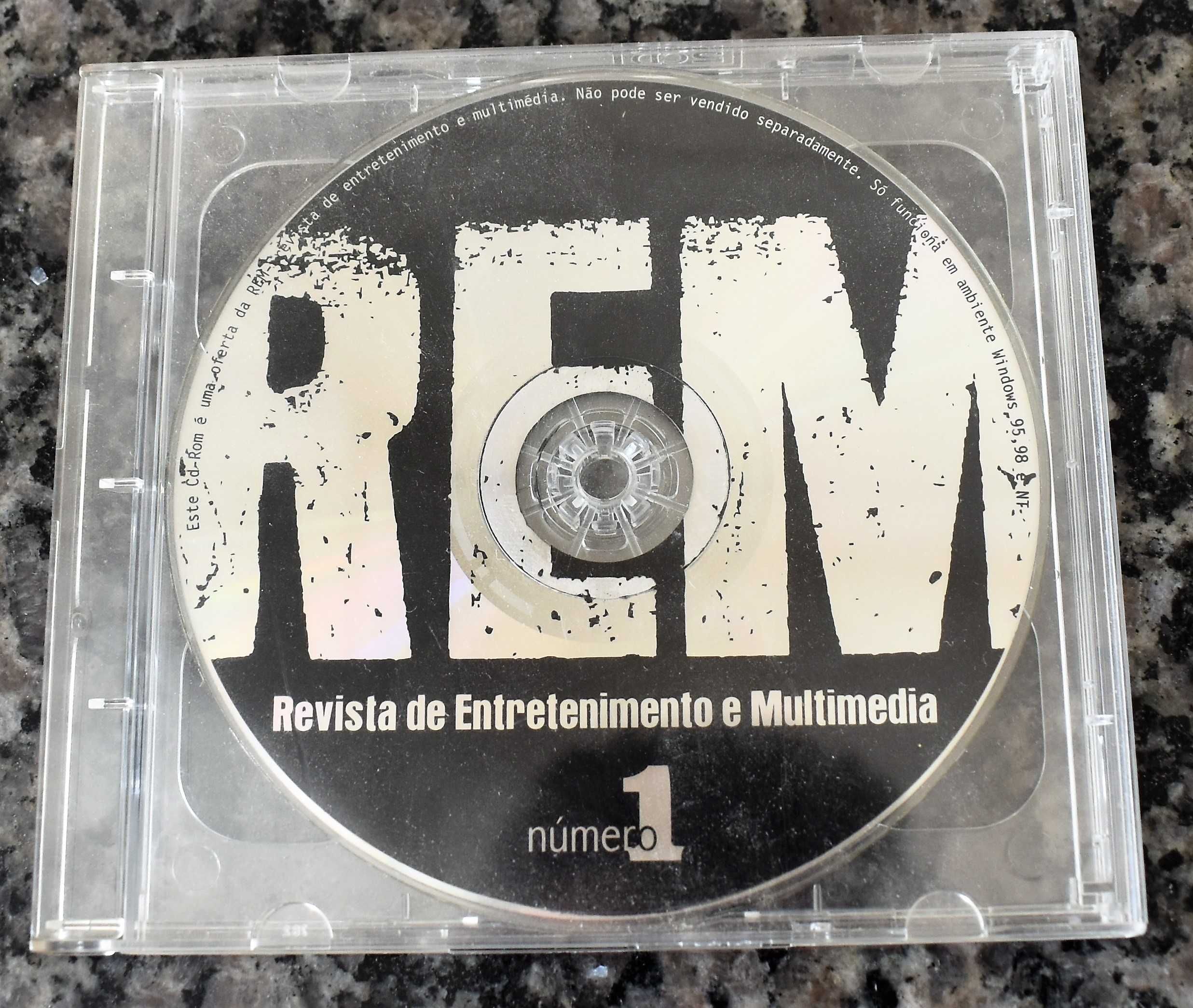 REM - Revista de Entretenimento e Multimédia (Nºs 1 e 2 + CD-ROM' s)