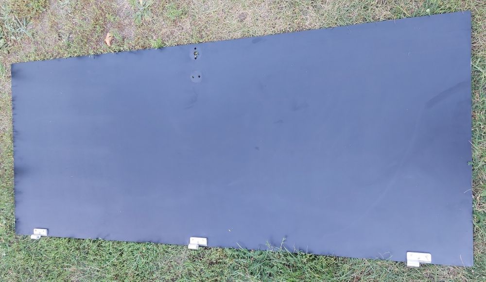 Płyta HPL po drzwiach do toalety 192x81cm