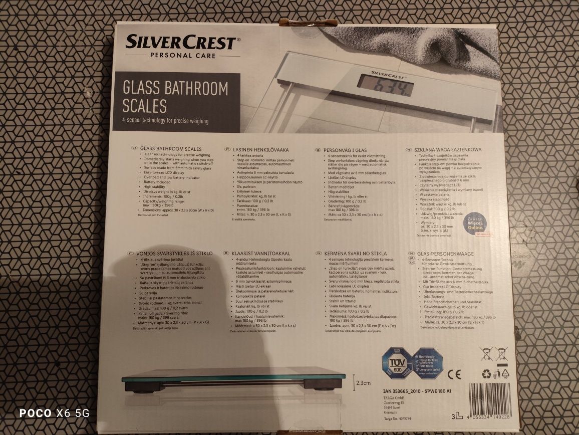 Silvercrest ze srebrnymi dodatkami