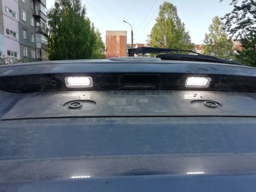Светодиодная подсветка номерного знака багажник Ford Focus.Ford fusion