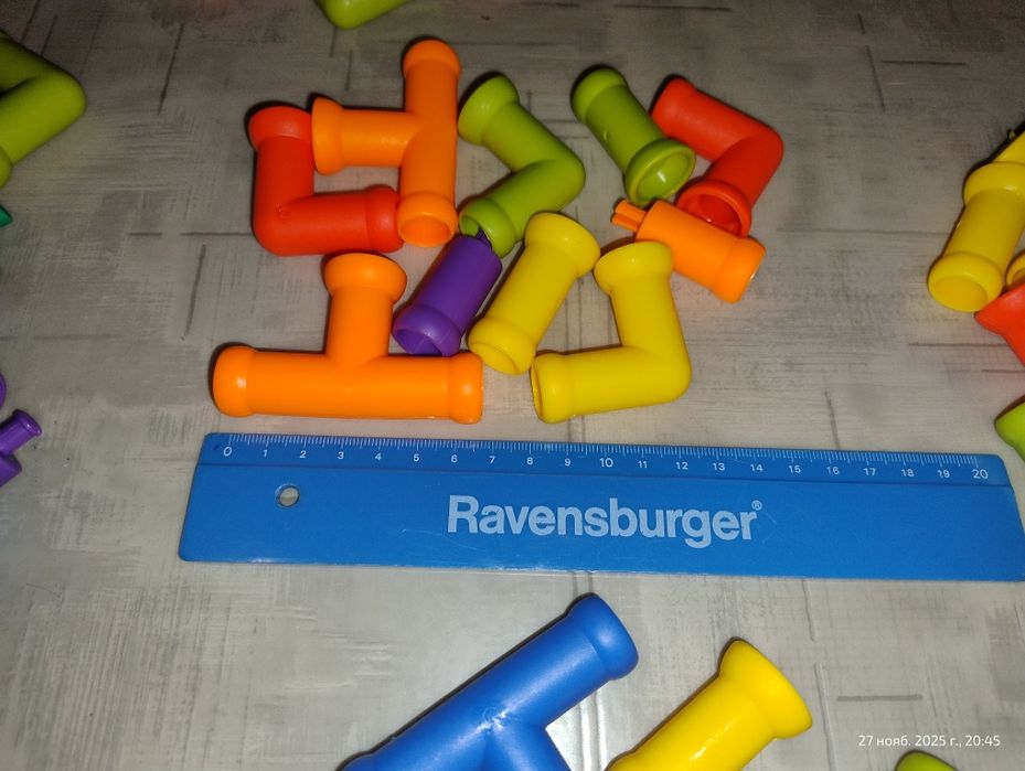 Конструктор Hualong Toys 111 деталей
Трубы, трубочки Трубы, трубочки,