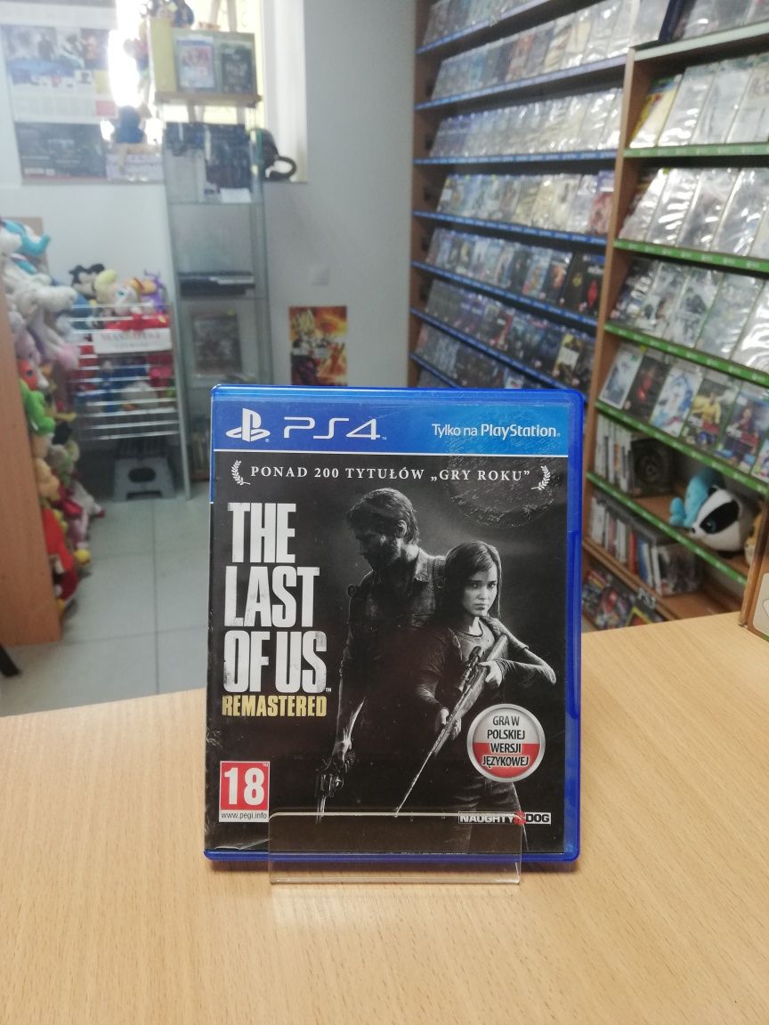 PS4 PS5 The Last of Us Remastered PL + DLC Playstation 4 Playstation 5
