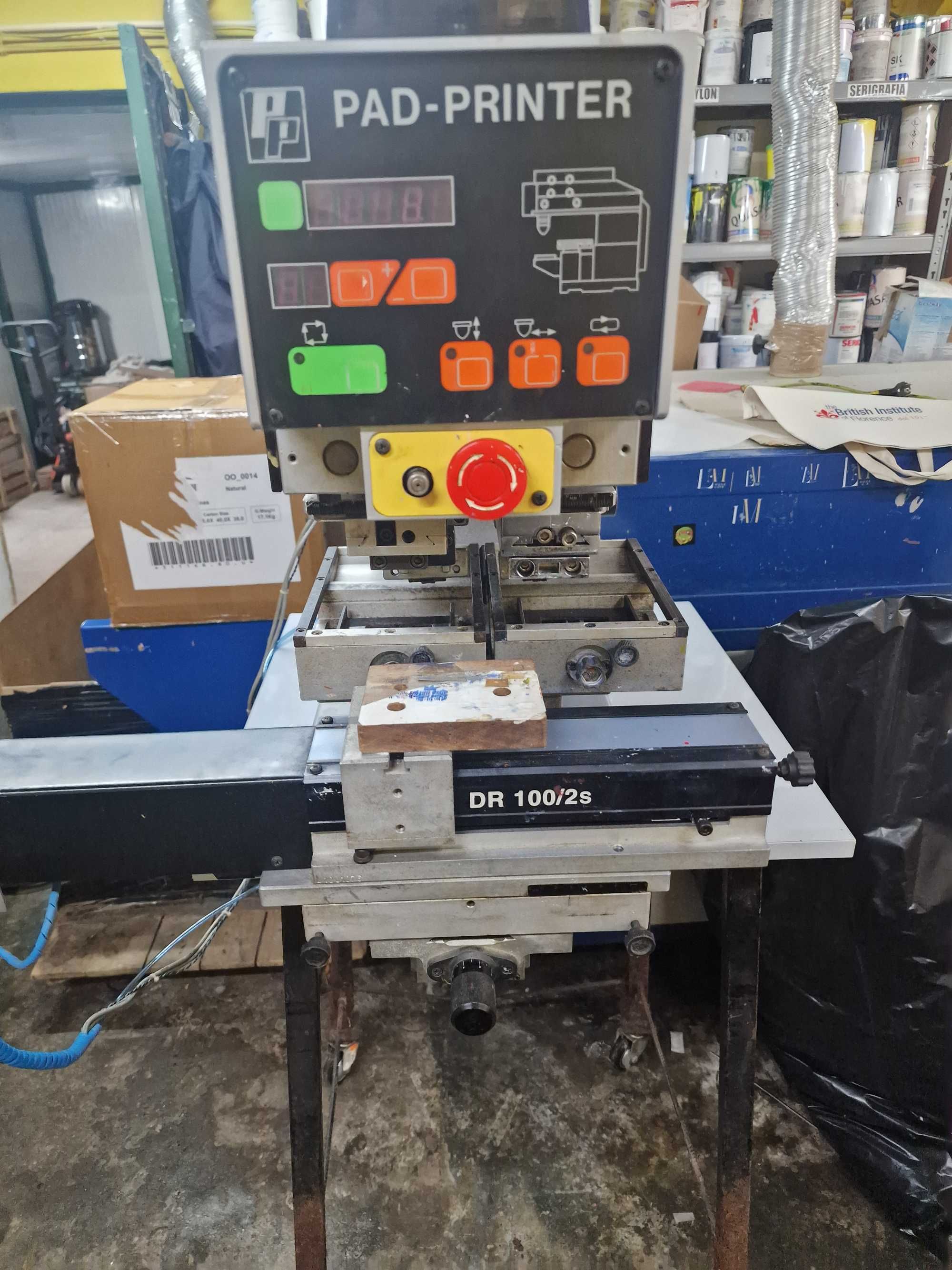 Maquina de tampografia 2 cores