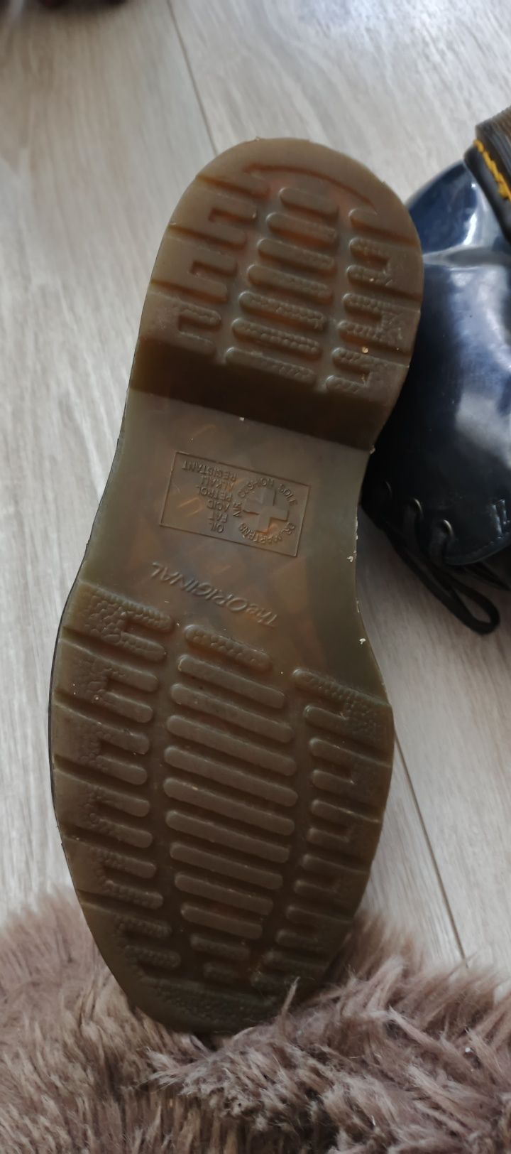 Martensy damskie półbuty skórzane Dr. Martens. AS502 r.37