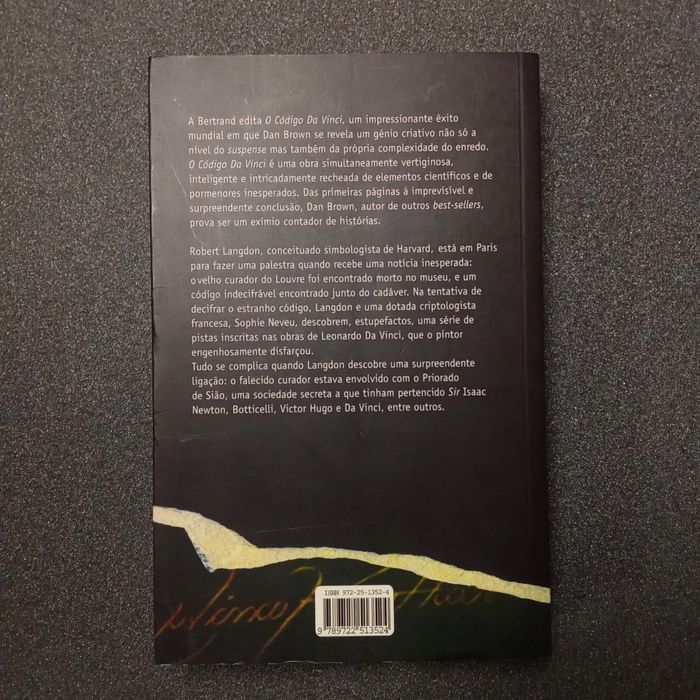 Dan Brown "O código da Vinci"