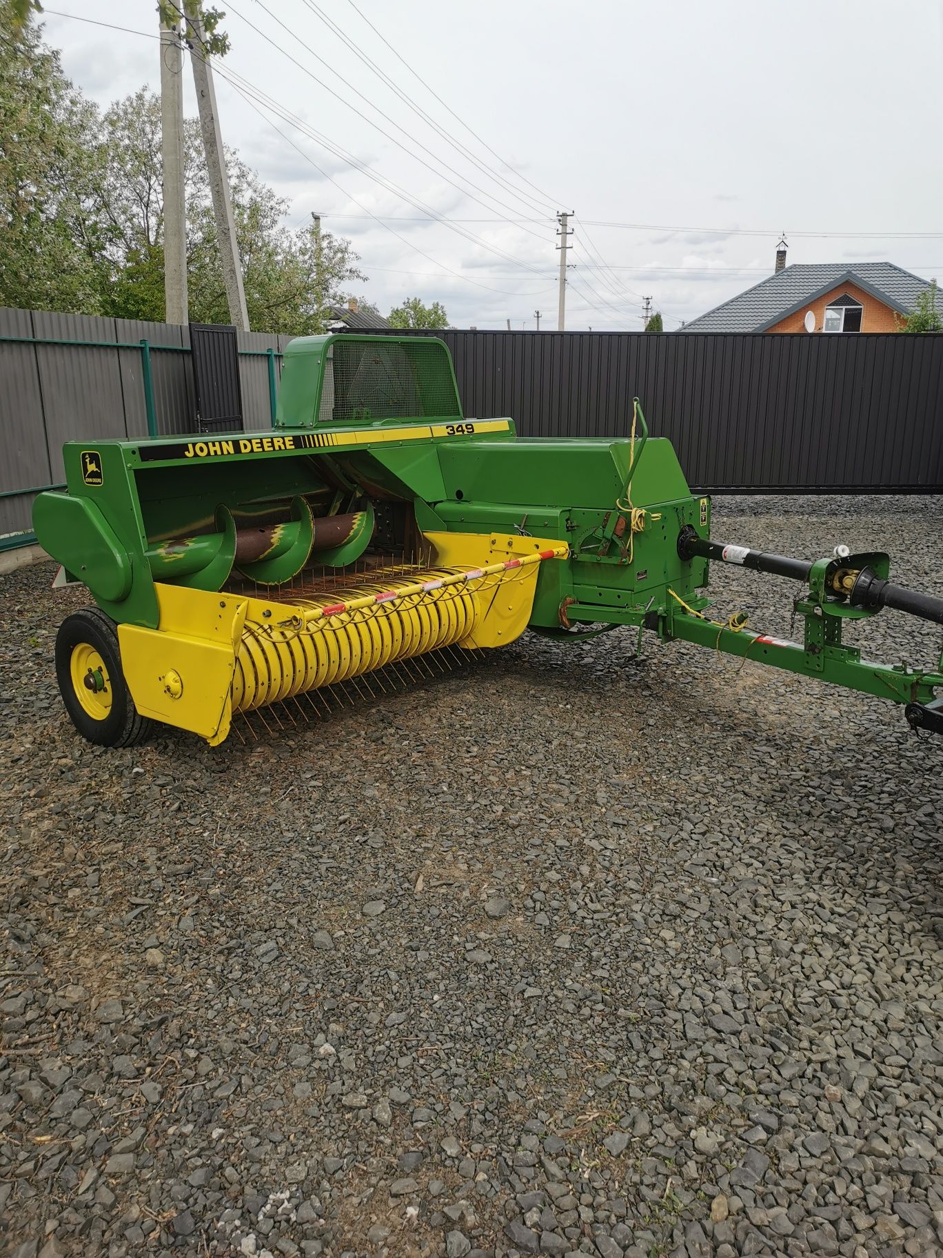 John deere 349 Джон Дир пресс прес