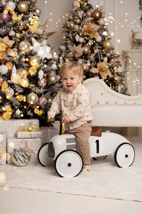 Sesja świąteczna fotograf bajkowe renifer choinki