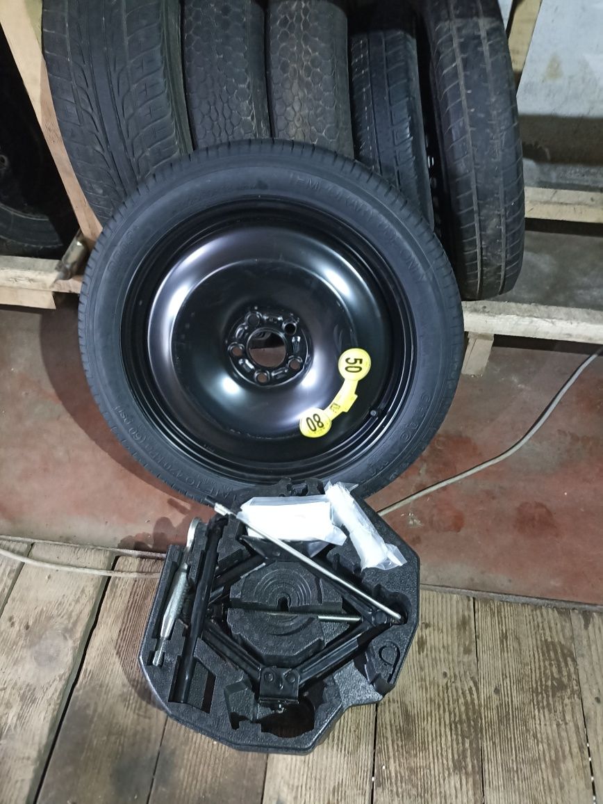 Докатка,органайзер Volvo XC60,XC90  125/80R18, 5×108, ET15,Домкрат