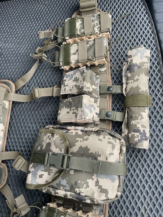 РПС у комплекті з підсумками, колір піксель,мультикам, кордура