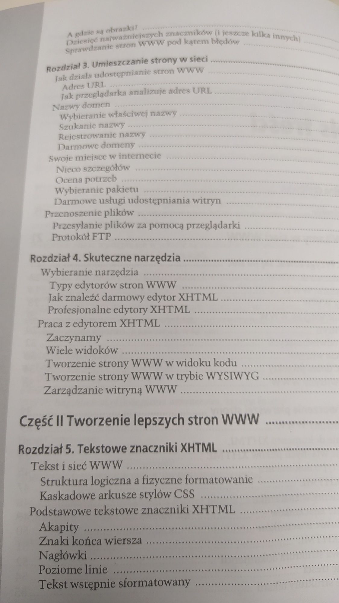 Tworzenie stron www nieoficjalny podręcznik Helion