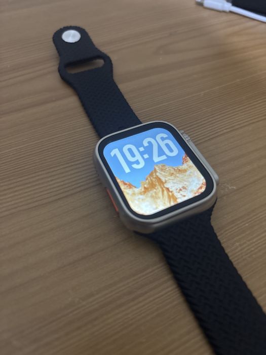 smart whatch com carregador wireless