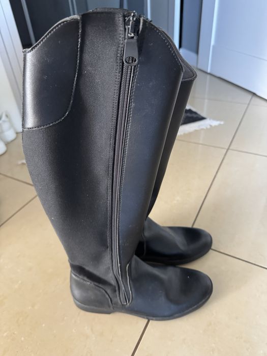 Kozaki jezdzieckie roz 40  buty do jazdy konnej skora naturalna