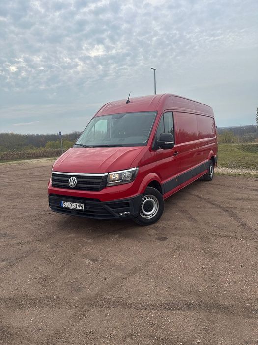 Volkswagen Crafter  Auto Dostawcze Volkswagen Crafter L4H3 niski przeb org. Lakier Kajowy