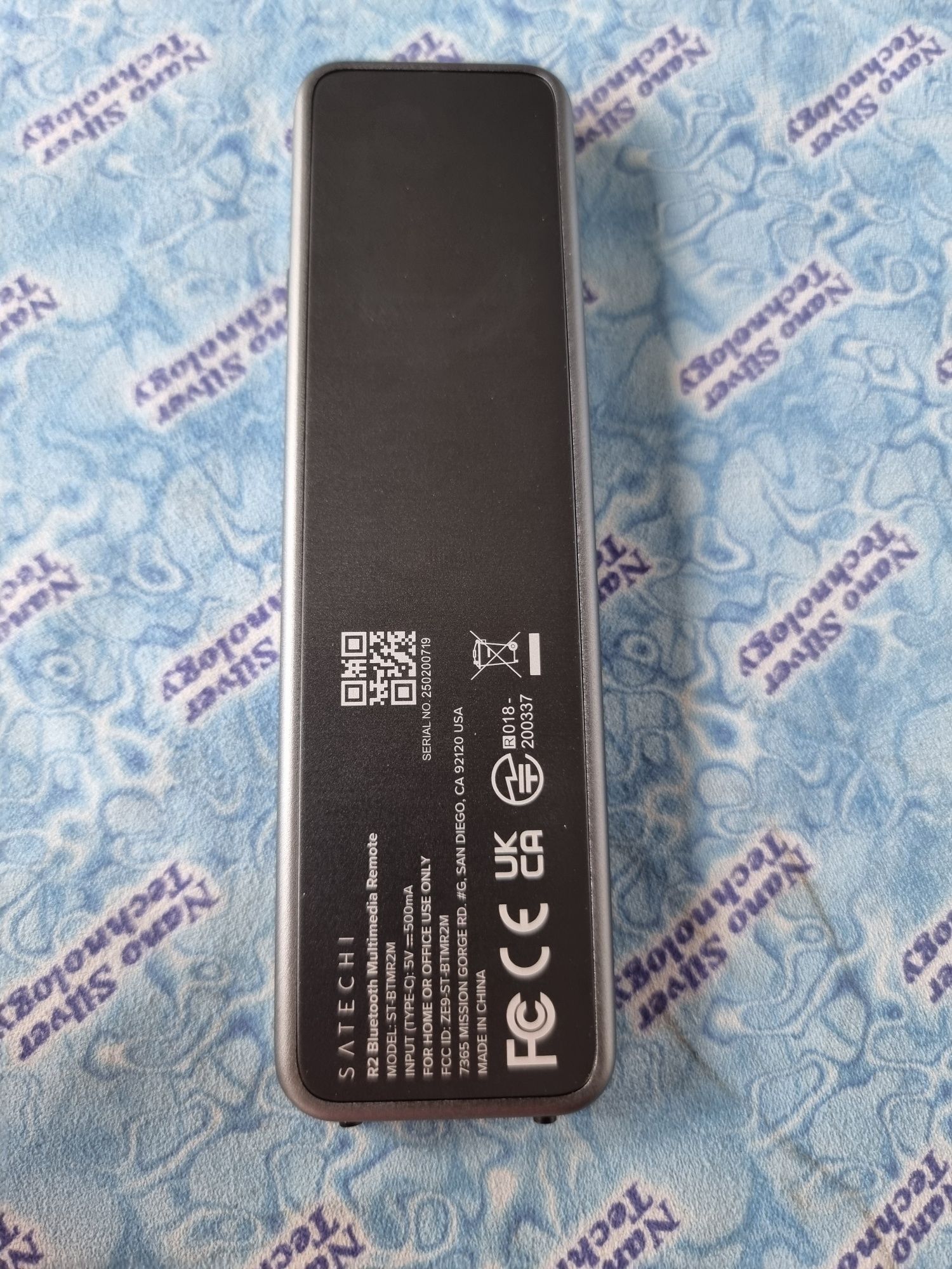 Nowy PILOT SATECHI R2 Bluetooth zdalne sterowanie multimediami SZARY