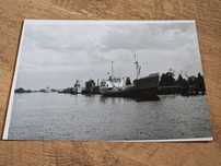 Stare zdjęcie port Szczecin statek Carifjord