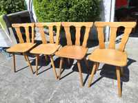 krzesła drewniane,4 szt