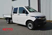 Volkswagen TRANSPORTER T6.1 DOKA  NOWY MODEL Skrzyniowy doka brygadówka paka KLIMA