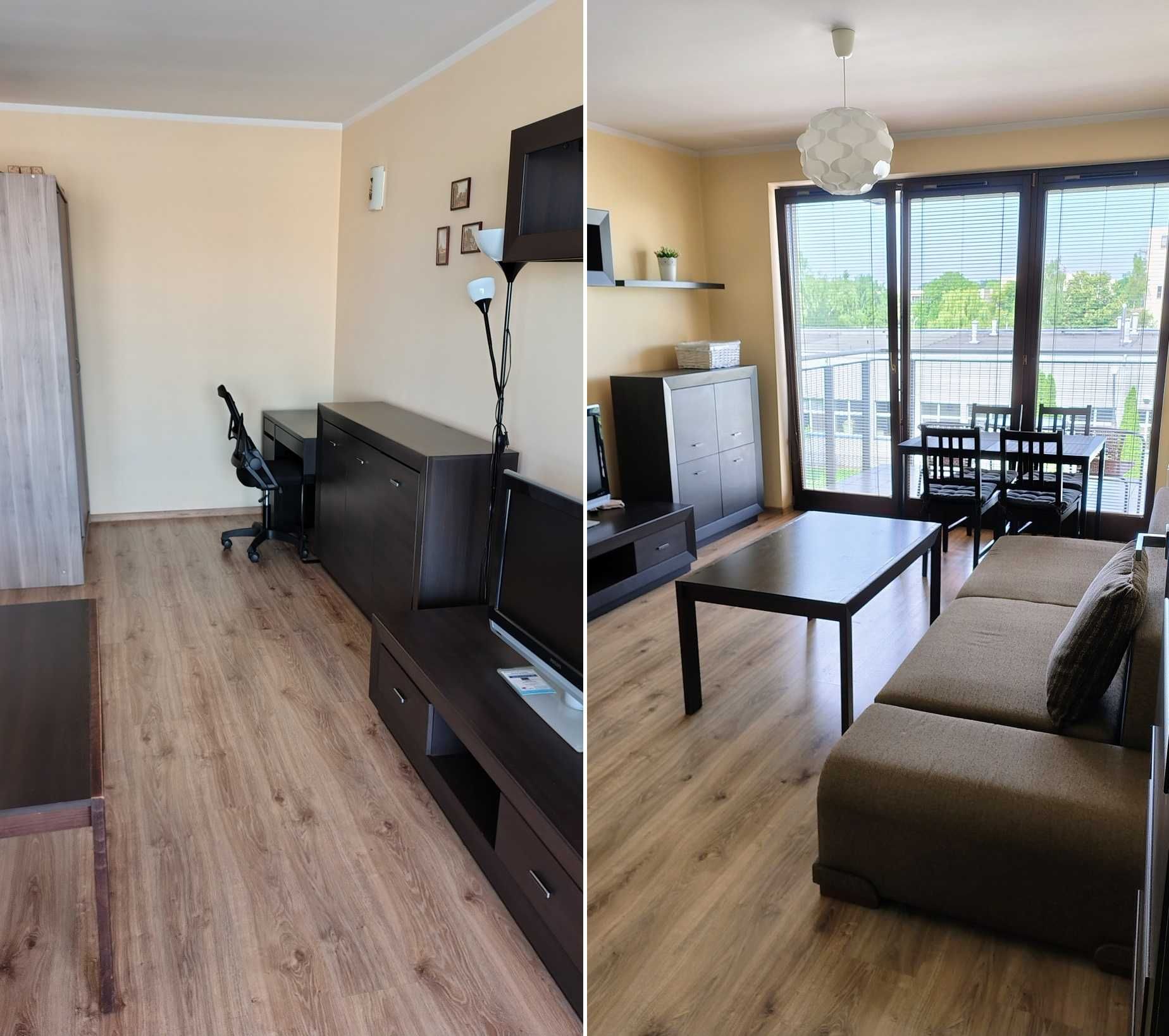 Właściciel wynajmie mieszkanie 2pok 50m2 Bociana 6a