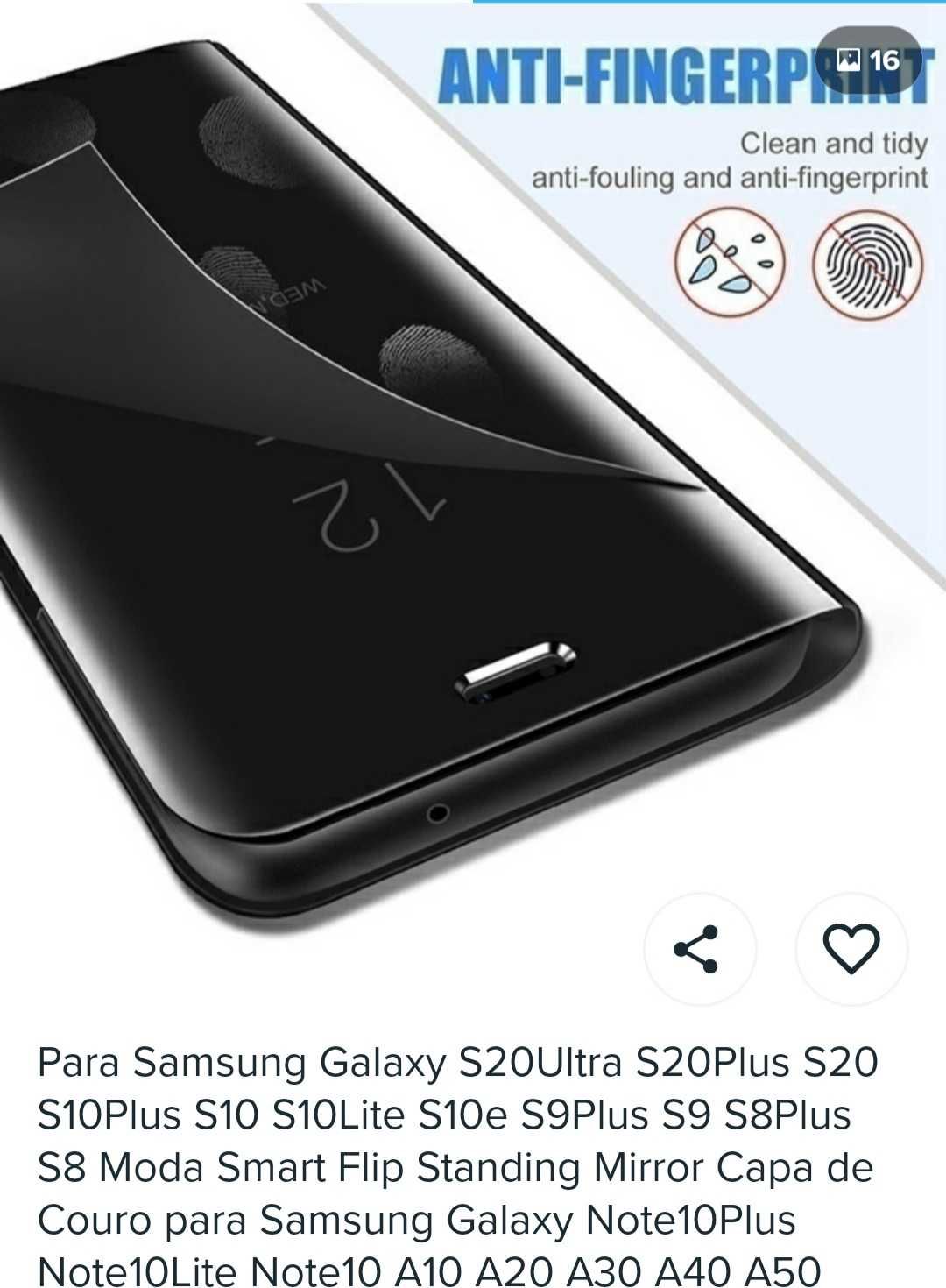 Capa telemóvel,para varios modelos da Samsung nova,ultima unidade