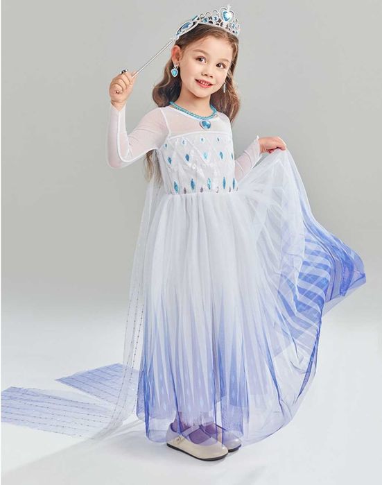 Дитяча сукня Ельза frozen детское платье Эльзы холодное сердце фрозен