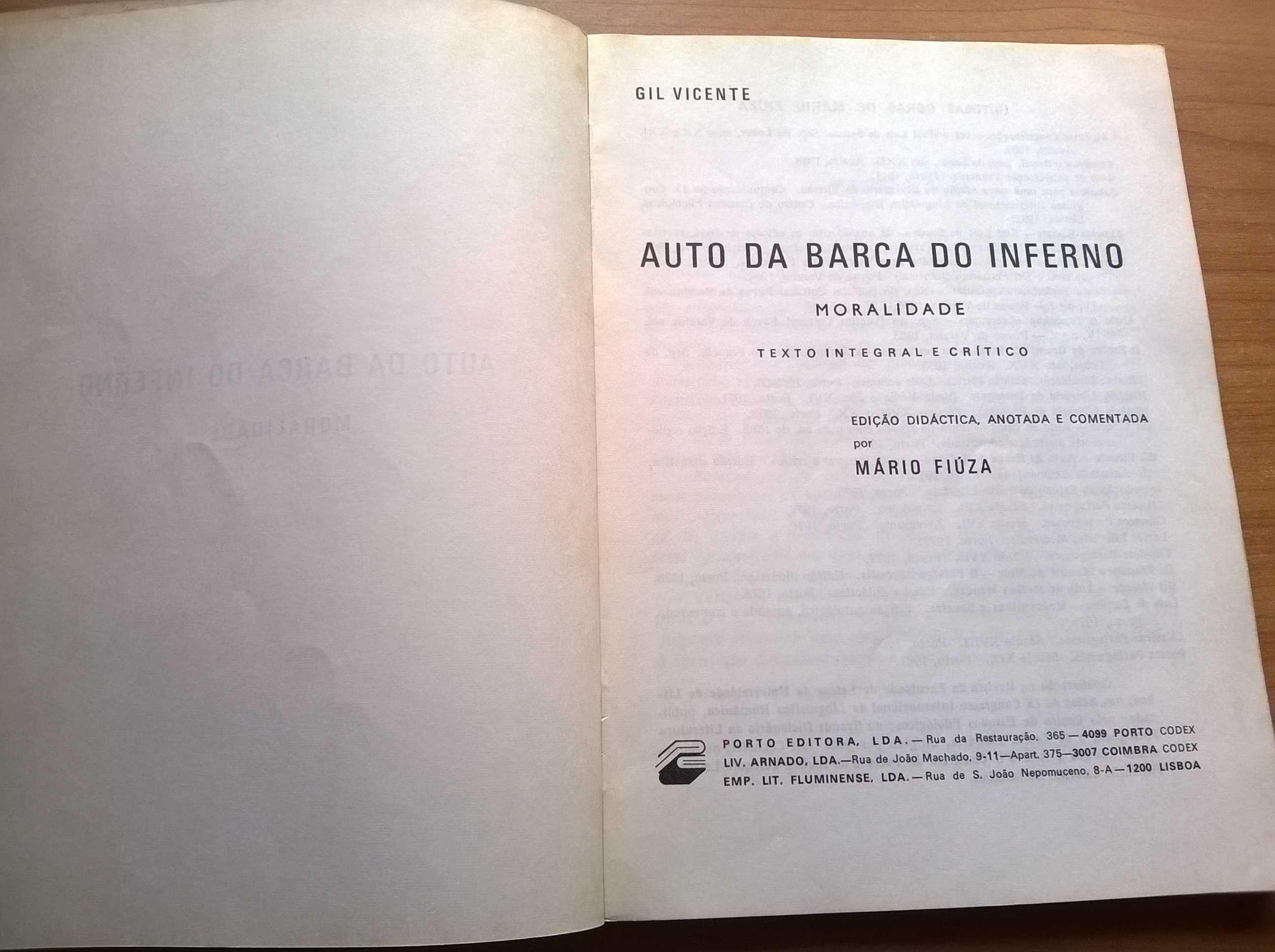 Auto da Barca do Inferno - Gil Vicente