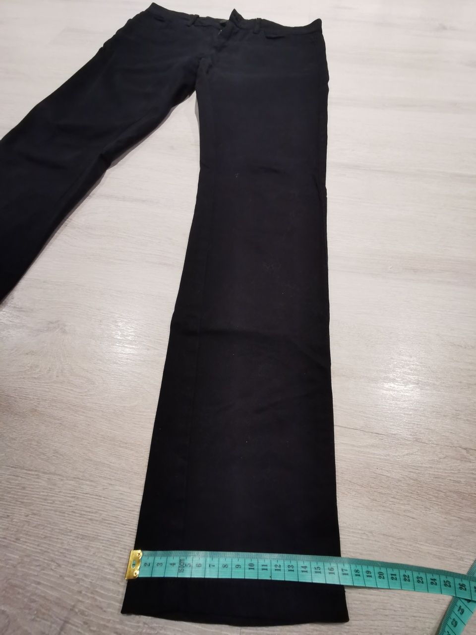Czarne proste jeansy Zara Man r. 38 spodnie jeansowe
