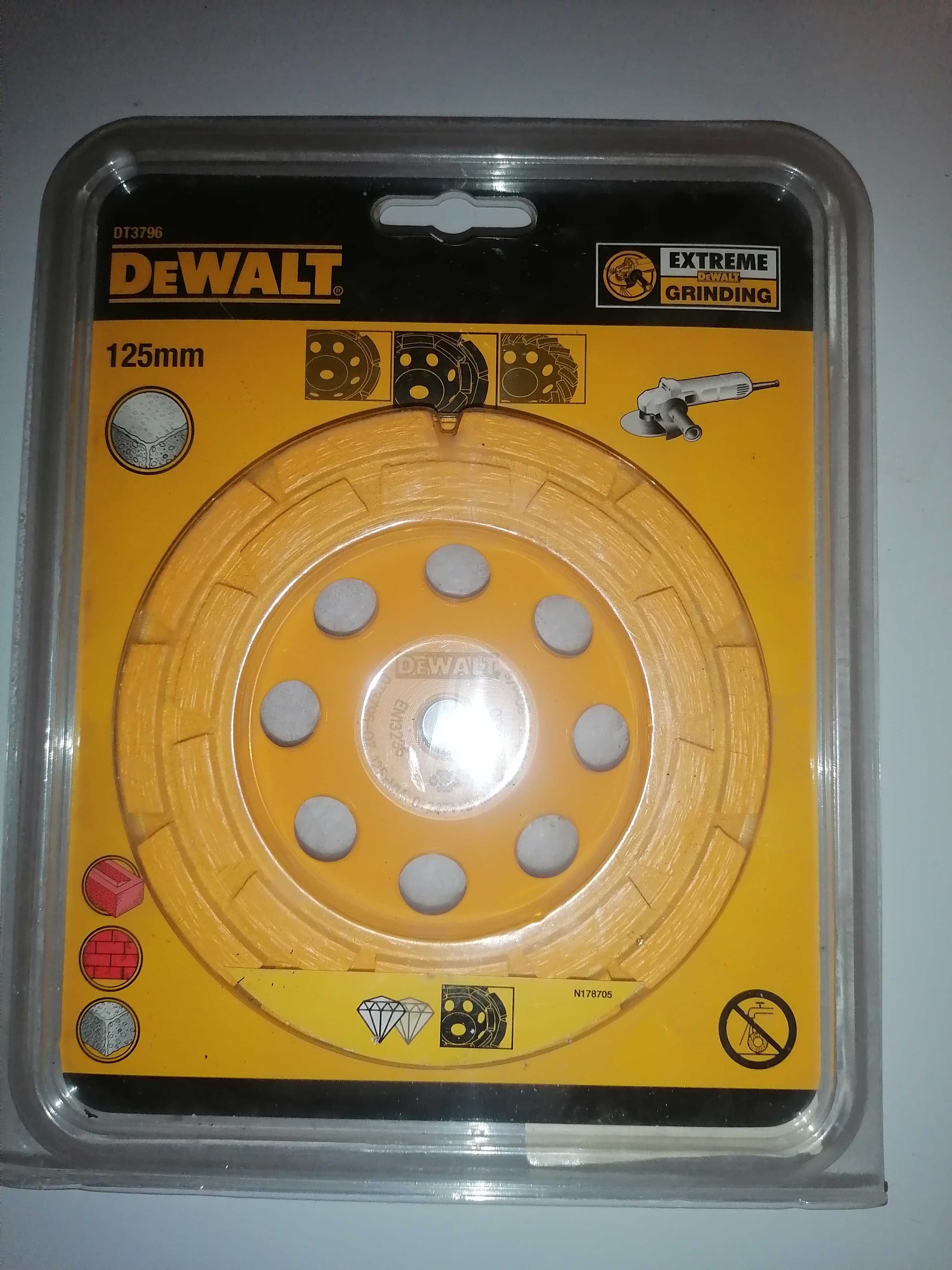 Чашка алмазна dewalt 125 mm dt3796.