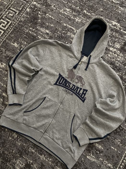 Зип Худи Lonsdale L-XL розмір Big logo