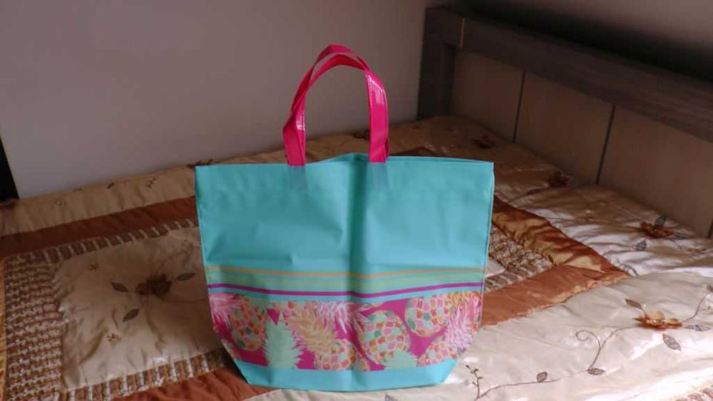 Duża torba plażowa w ananasy YR