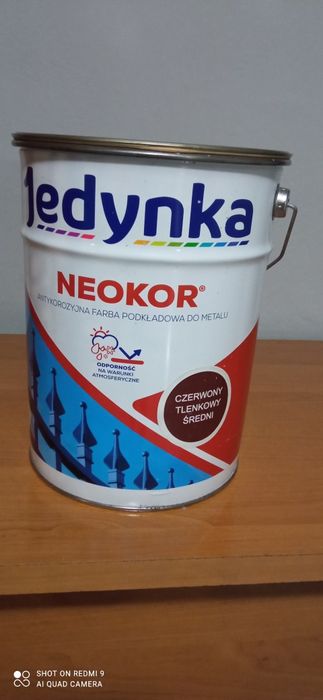 Farba antykorozyjna podkładowa 5 l