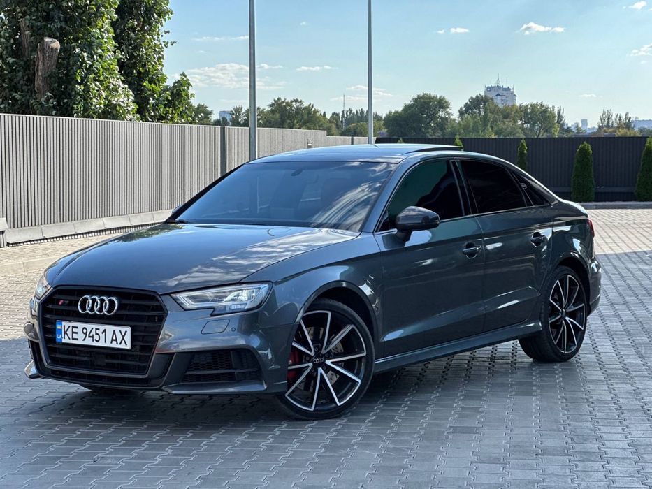 Audi S3 2017 рестайлинг
