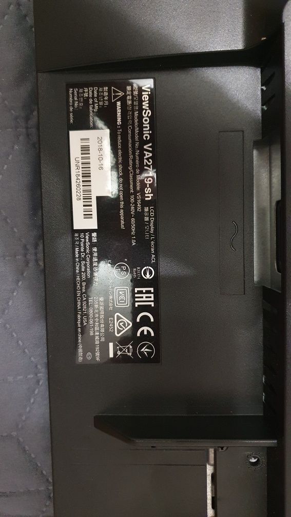 Монитор Viewsonic va2719-hs
