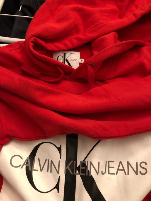 Bluza Calvin Klein Jeans Czerwona S