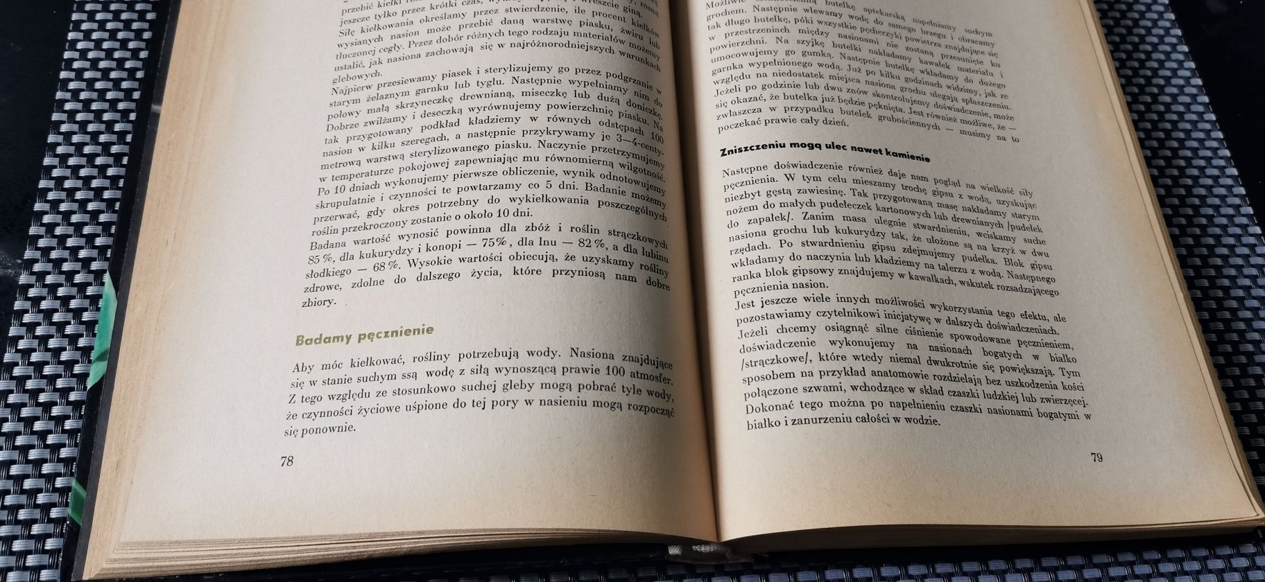 Z biologią za pan brat Eksperymenty biologiczne
Erich Grosse
