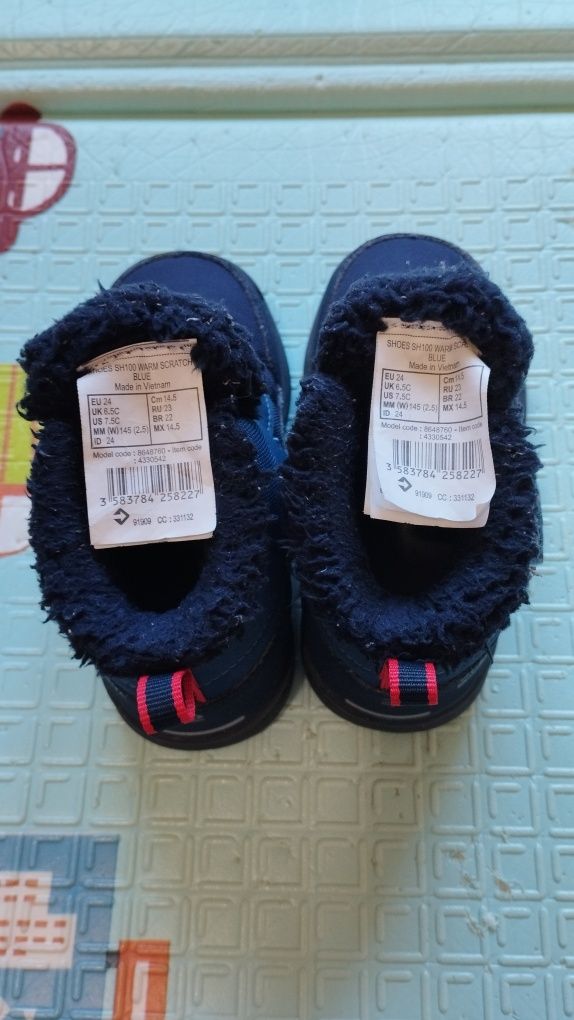 Botas criança Quechua 24