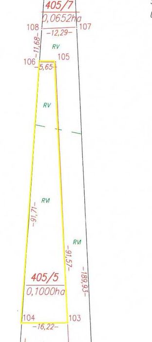 Sprzedam działkę  nr 405/5 1000 m2 Krusze gmina Klembów