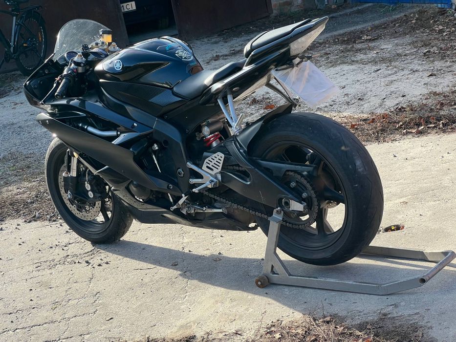 Yamaha r6 2007 рік (на чіпі) 145 кінських сил