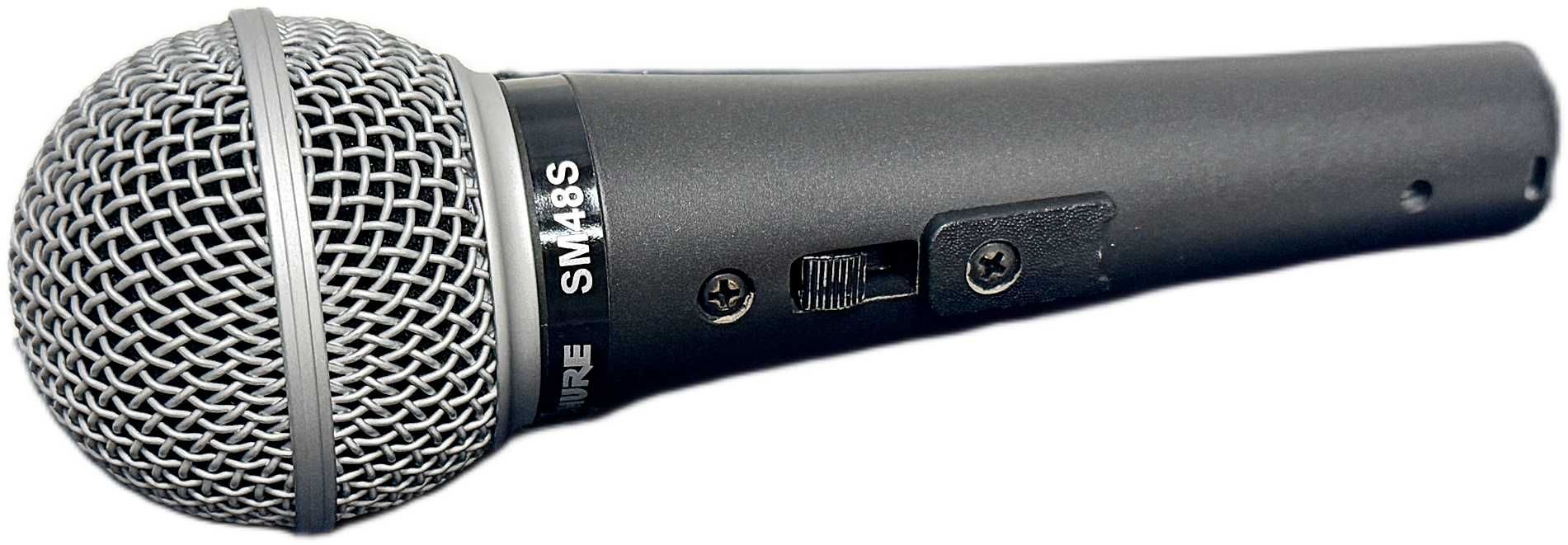 Mikrofon dynamiczny wokalowy Shure SM48S-LC + etui