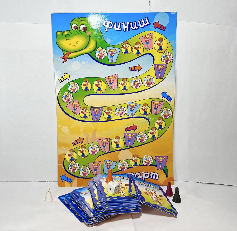 КОРОВА настольная игра. Развивающая. Для детей и взрослых. Детская