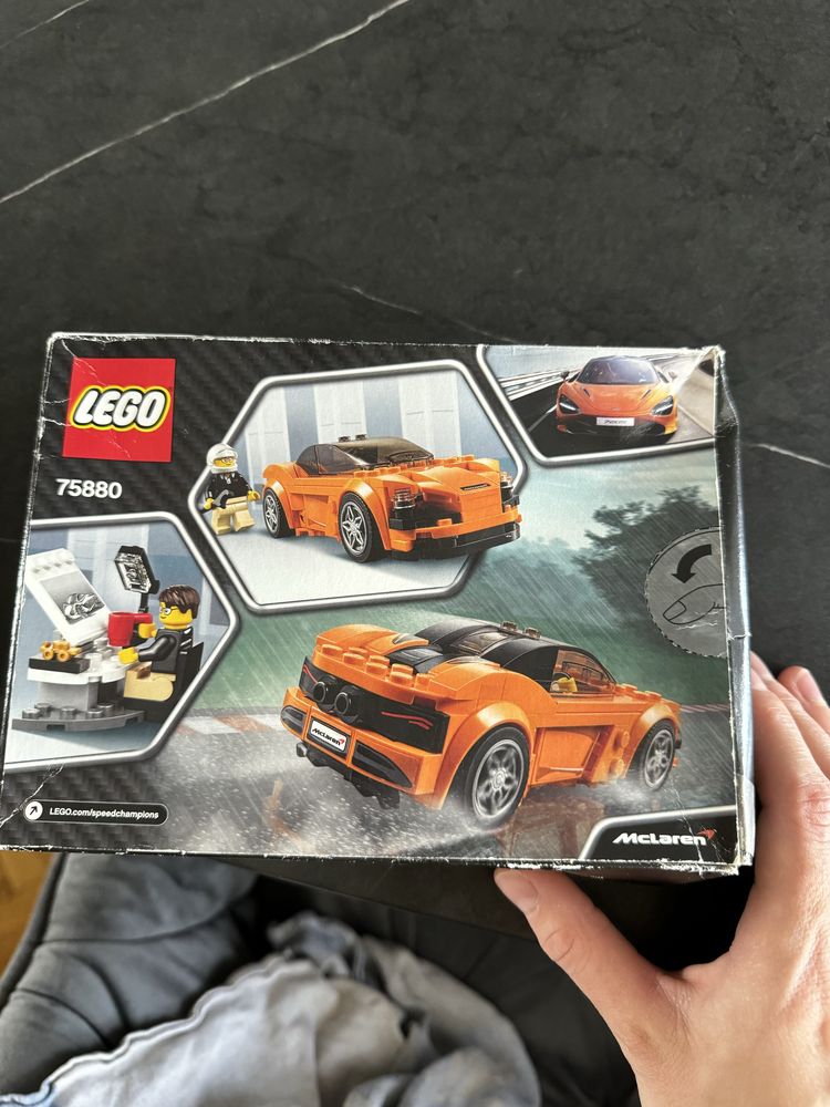 Lego speed mclaren 720s z 2017 roku nowe 75880