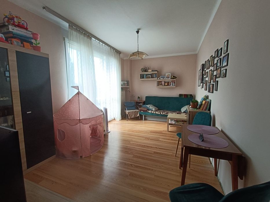 55m², 2 pokoje z kuchnią, możliwość przerobienia na 3 - Koziny