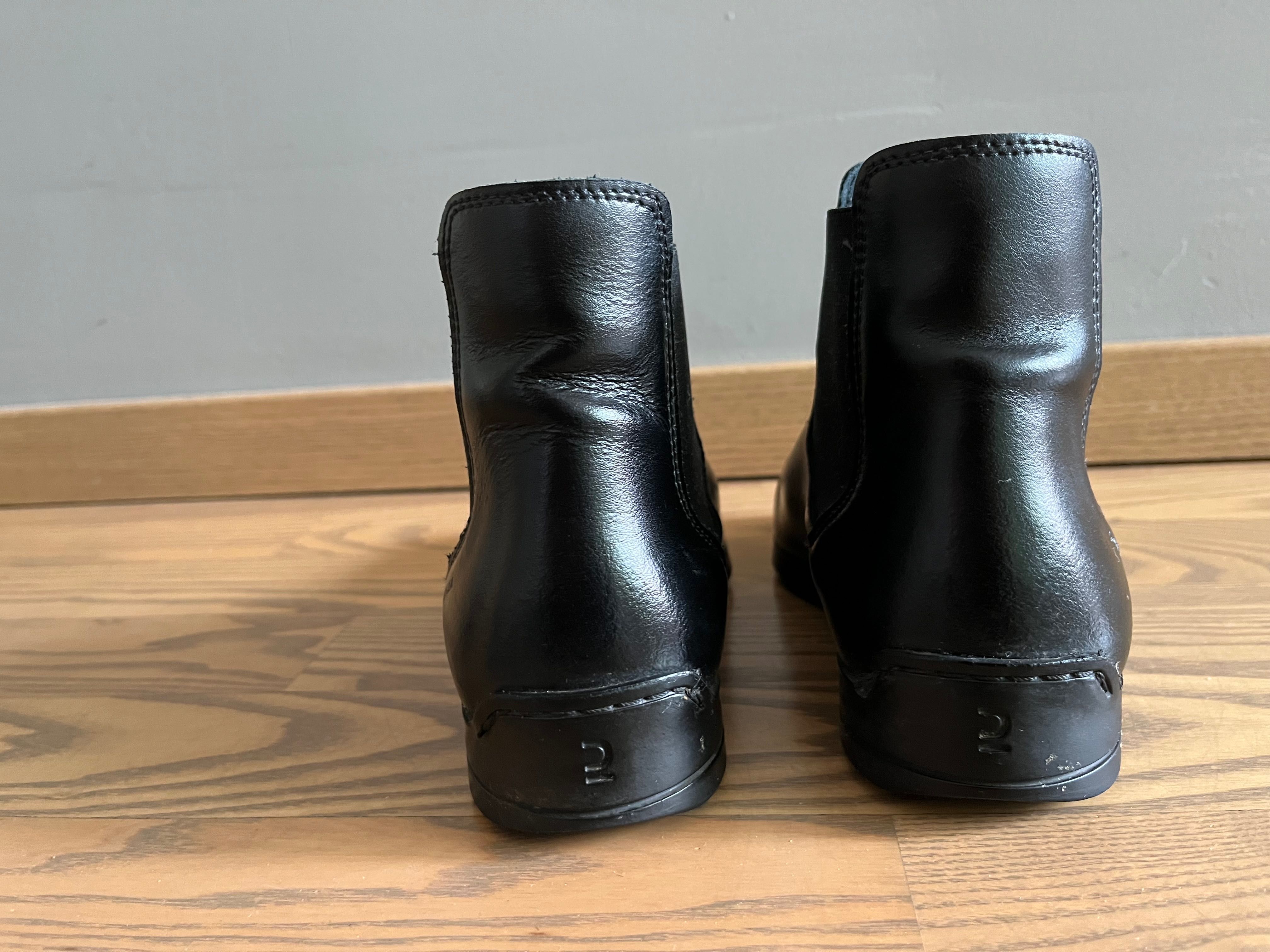 Buty sztyblety jeździeckie, rozmiar 37
