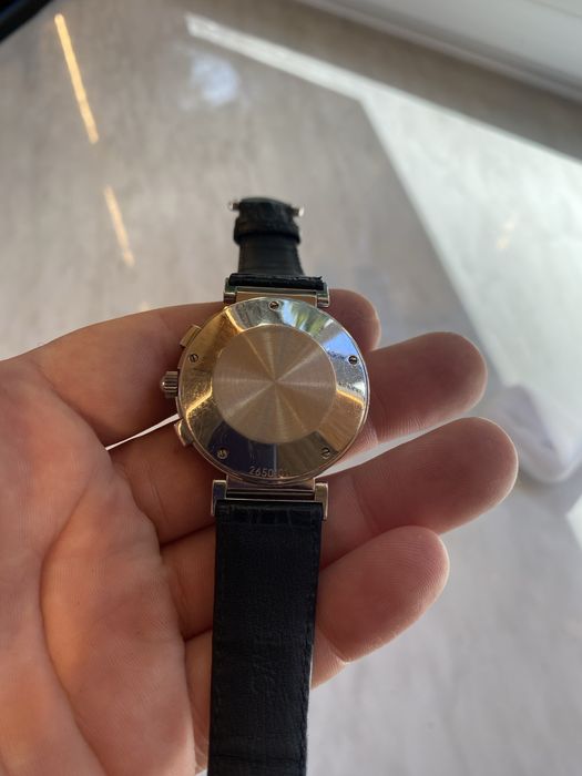 IWC Da Vinci Chronograph White Dial Steel 37 mm