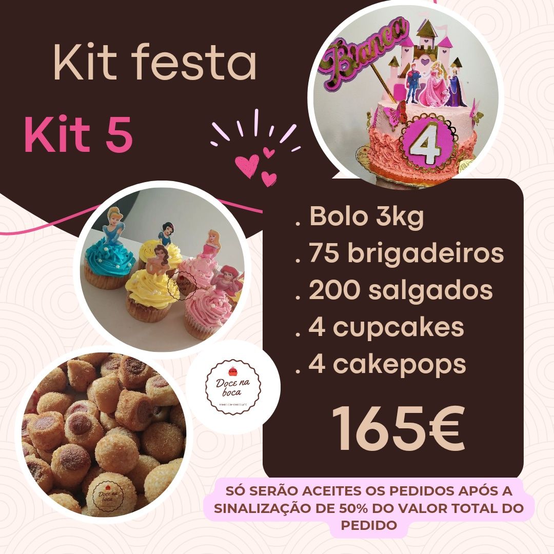 Kit festa de aniversário