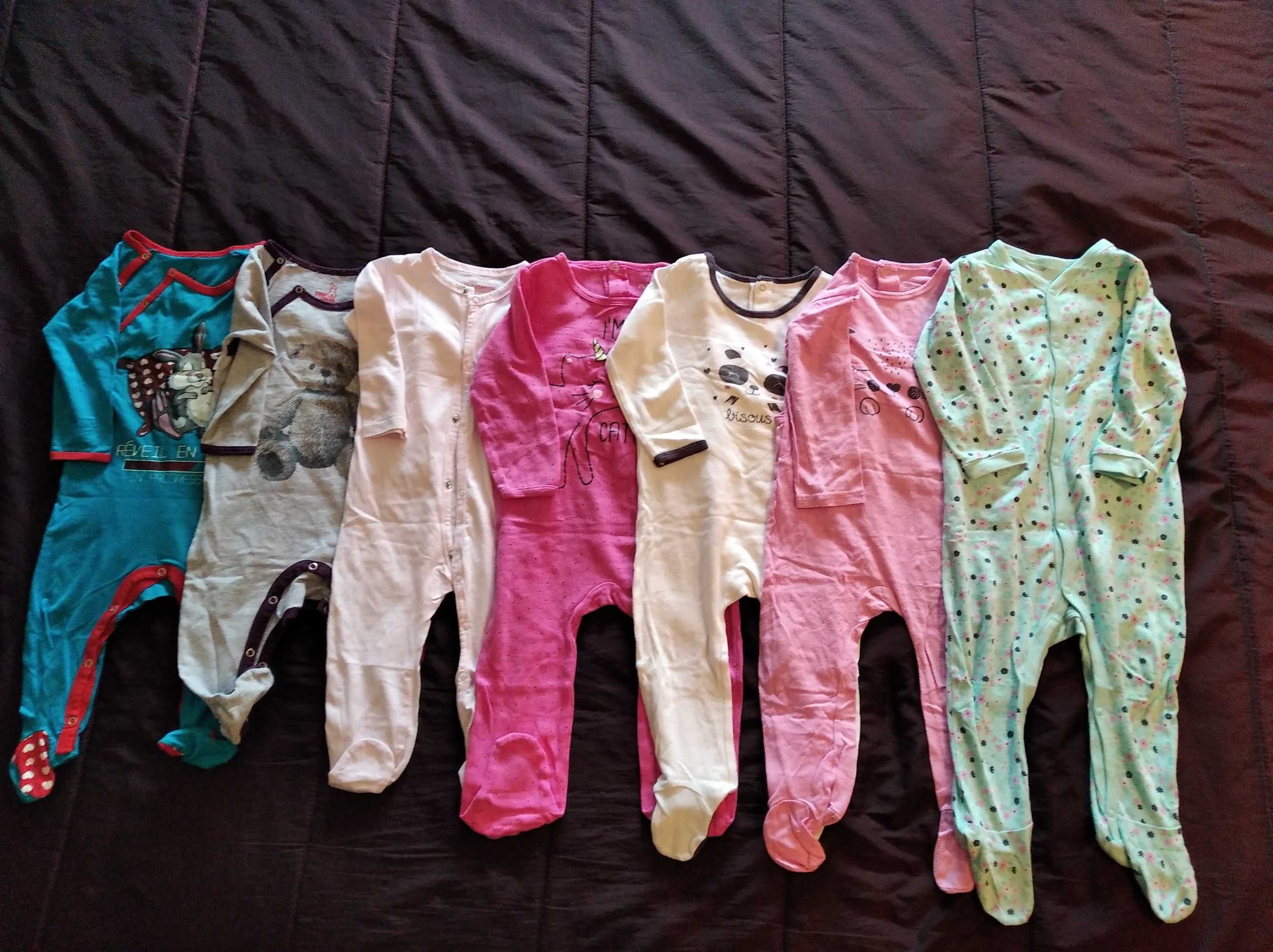 3 lotes de roupa de menina 9 meses - 2 anos