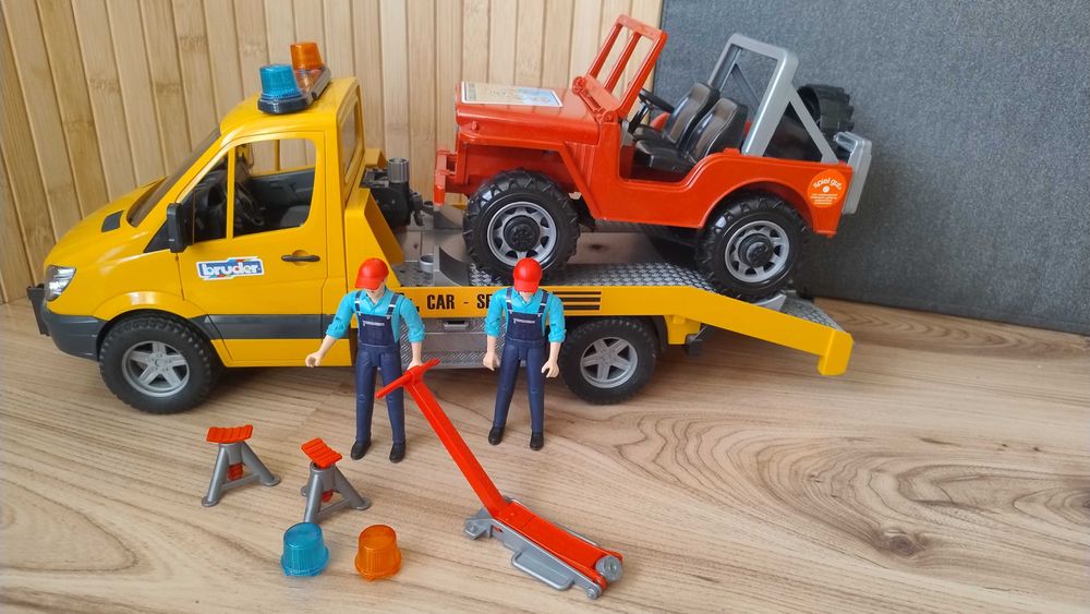 Pomoc drogowa Bruder Mercedes Sprinter /NIE WYSYŁAM/