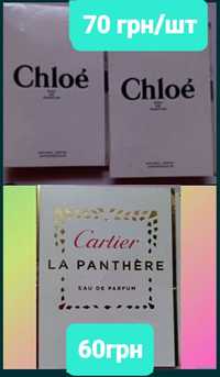 Миниатюры, Chloe   Mugler, Cartier,.Libre YSL.