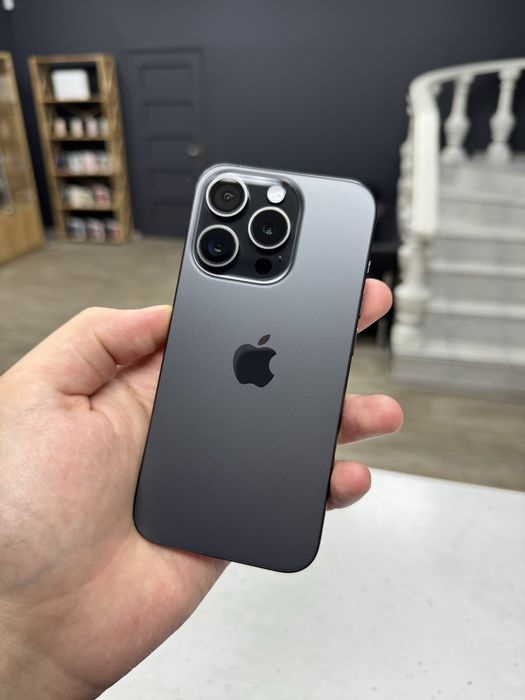 iPhone 15 Pro 256gb Black Titanium Neverlock з Гарантією!