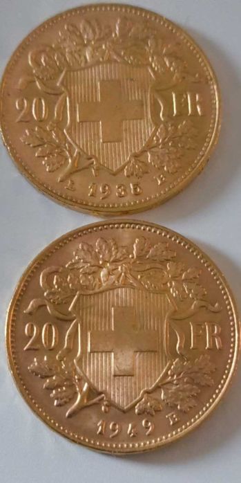 20 Franków  złoto pr 900